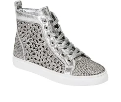 Women's Lady Couture New York High Top Fashion Sneakers