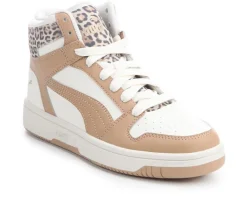 Women's Puma Rebound High-Top Sneakers