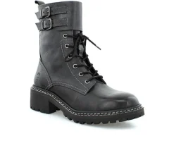 Women's ROAN by BED STU Noelia Mid-Calf Combat Boots