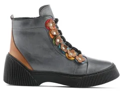 Women's SPRING STEP Yeba Lace Up Booties