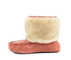 Women's Superlamb Navajo Moccasin Slipper Booties