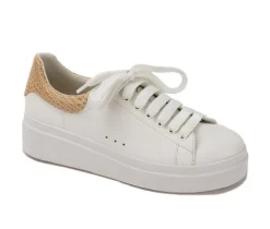 Women's Yellow Box Evodia Platform Sneakers