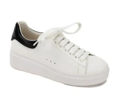 Women's Yellow Box Evodia Platform Sneakers