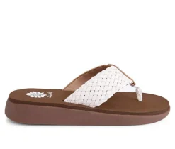 Women's Yellow Box Gamma Flip-Flops