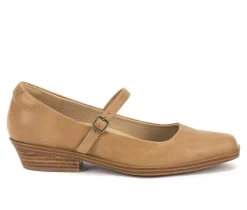 Women's Yellow Box Wilma Low Heeled Maryjanes
